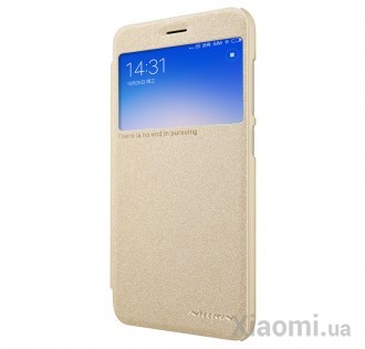 Чехол книжка Xiaomi Nillkin Sparkle Leather Case SP-LC REDMI 5A Gold