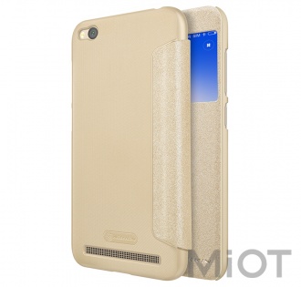 Чохол книжка Xiaomi Nillkin Sparkle Leather Case SP-LC REDMI 5A Gold
