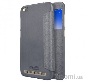 Чехол книжка Xiaomi Nillkin Sparkle Leather Case SP-LC REDMI 5A Gray