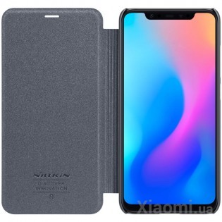 Чехол книжка Xiaomi Nillkin Sparkle Leather Mi8 Black