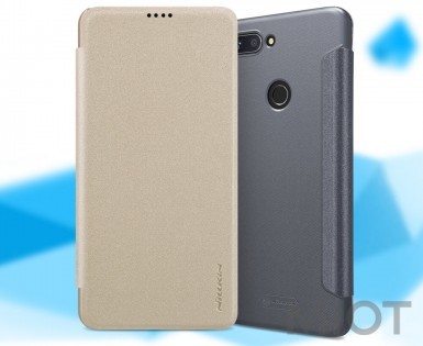 Nillkin Sparkle Leather Xiaomi Mi8 Lite Gold