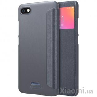 Чехол книжка Xiaomi Nillkin Sparkle Leather Redmi 6A Black