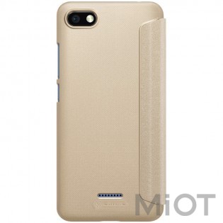 Чохол книжка Xiaomi Nillkin Sparkle Leather Redmi 6A Gold