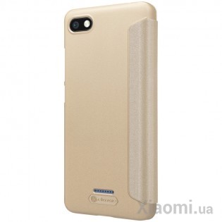 Чехол книжка Xiaomi Nillkin Sparkle Leather Redmi 6A Gold