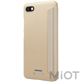 Чохол книжка Xiaomi Nillkin Sparkle Leather Redmi 6A Gold