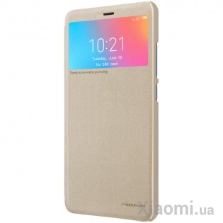 Чехол книжка Xiaomi Nillkin Sparkle Leather Redmi 6A Gold