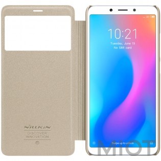 Чохол книжка Xiaomi Nillkin Sparkle Leather Redmi 6A Gold