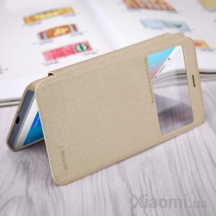 Чехол книжка Xiaomi Nillkin Sparkle Leather Redmi 6A Gold