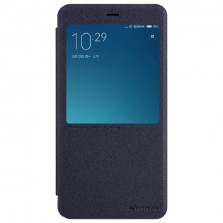 Чехол книжка Nillkin Sparkle Leather SP-LC HM-NOTE 4 для смартфонов Xiaomi Redmi Note 4 Black