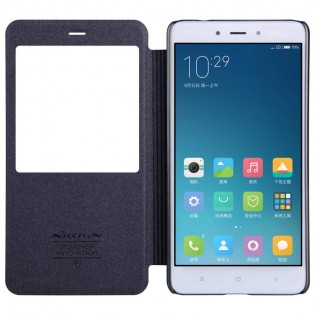 Чохол книжка Nillkin Sparkle Leather SP-LC HM-NOTE 4 до смартфонів Xiaomi Redmi Note 4 Black