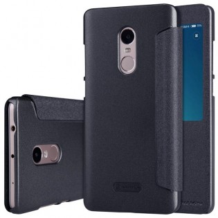 Чохол книжка Nillkin Sparkle Leather SP-LC HM-NOTE 4 до смартфонів Xiaomi Redmi Note 4 Black