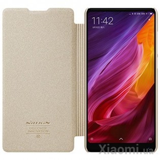 Чехол книжка Nillkin Sparkle Leather XIAOMI Mi MIX 2 SP-LC XM-MIX 2 Gold