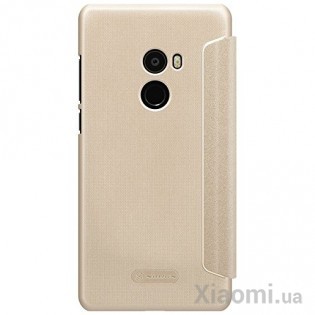 Чехол книжка Nillkin Sparkle Leather XIAOMI Mi MIX 2 SP-LC XM-MIX 2 Gold