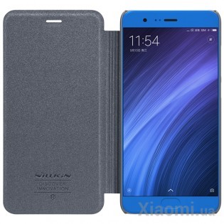 Чехол книжка Nillkin Sparkle Leather XIAOMI Mi Note 3 SP-LC XM-NOTE 3 Gray