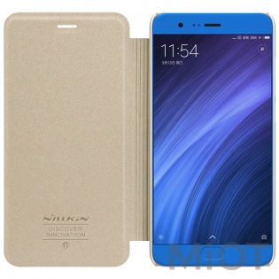 Чохол книжка Nillkin Sparkle Leather XIAOMI Mi Note 3 SP-LC XM-NOTE 3 Gold