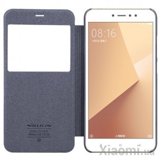 Чехол книжка Nillkin Sparkle Leather XIAOMI RedMi Note 5A Prime Gray
