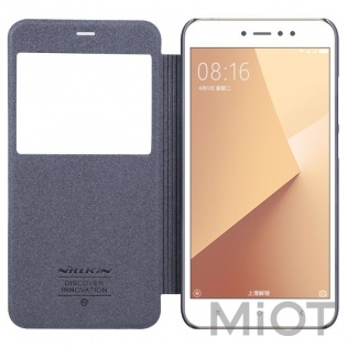 Чохол книжка Nillkin Sparkle Leather XIAOMI RedMi Note 5A Prime Gray