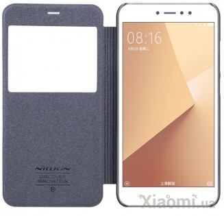 Чехол книжка Nillkin Sparkle Leather XIAOMI RedMi Note 5A SP-LC HM-NOTE 5A Gray