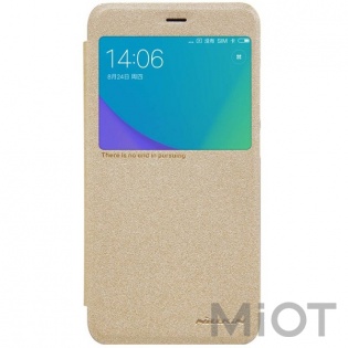 Чохол книжка Nillkin Sparkle Leather XIAOMI RedMi Note 5A SP-LC HM-NOTE 5A Gold 