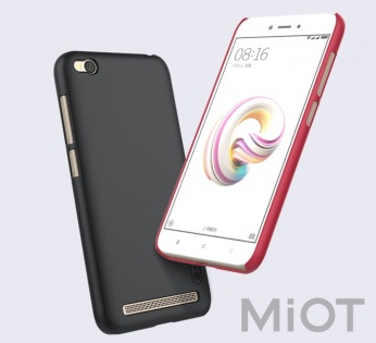 Чохол бампер Xiaomi Nillkin Super Frosted Shield F-HC Redmi 5A Red