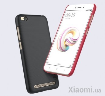 Чехол бампер Xiaomi Nillkin Super Frosted Shield F-HC Redmi 5A Red