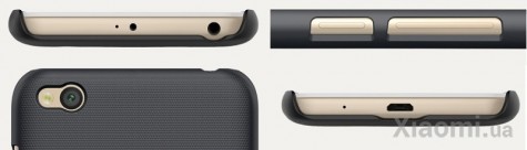 Чехол бампер Xiaomi Nillkin Super Frosted Shield F-HC Redmi 5A Red