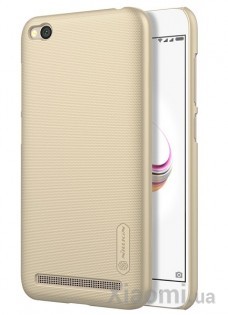 Чехол бампер Xiaomi Nillkin Super Frosted Shield F-HC Redmi 5A Gold
