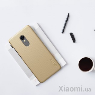 Чехол бампер Nillkin Xiaomi Redmi 5 Super Frosted Shield Gold