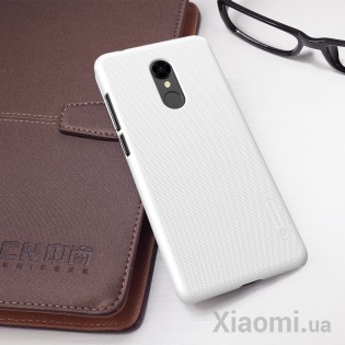 Чехол бампер Nillkin Xiaomi Redmi 5 Super Frosted Shield White