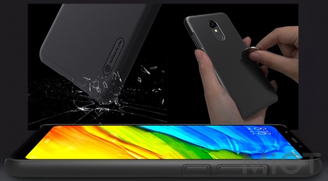 Чохол бампер Nillkin Xiaomi Redmi 5 Plus Super Frosted Shield Black