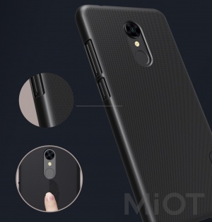 Чохол бампер Nillkin Xiaomi Redmi 5 Plus Super Frosted Shield Black