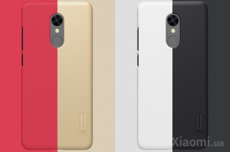 Чехол бампер Nillkin Xiaomi Redmi 5 Plus Super Frosted Shield Red