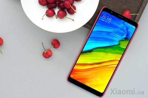 Чехол бампер Nillkin Xiaomi Redmi 5 Plus Super Frosted Shield Red