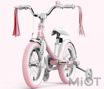 Велосипед Xiaomi Ninebot Kids Bike Pink/White N1KG16 for Girls 5-8 years