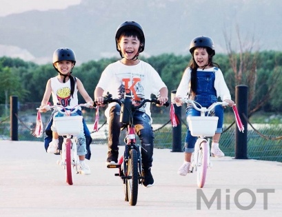 Велосипед Xiaomi Ninebot Kids Bike Pink/White N1KG16 for Girls 5-8 years