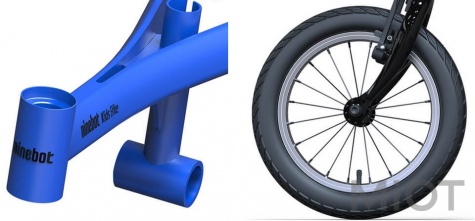 Велосипед Xiaomi Ninebot Kids Bike Red 14" for boys