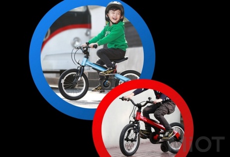 Велосипед Xiaomi Ninebot Kids Bike Red 14" for boys