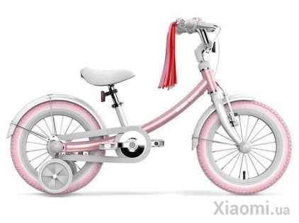 Велосипед Xiaomi Ninebot Kids Bike Pink-White 14" для девочек 4-6 лет (N1KB14)