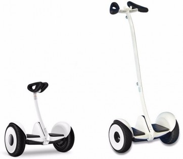 Ninebot telescopic rod control hand White