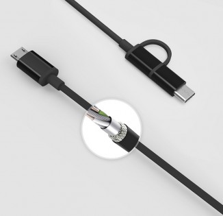 Кабель OTG USB 3.0 Type-C Black Original (SJX05ZM)