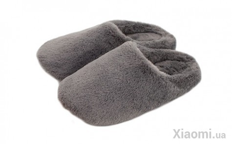 Тапочки плюшевые комнатные Xiaomi One cloud Grey 40-41 size