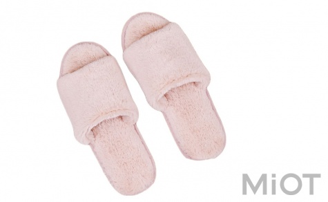 Тапочки плюшові кімнатні Xiaomi One cloud Pink 37-38 size QC20170021