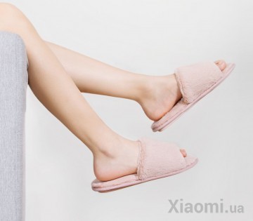 Тапочки плюшевые комнатные Xiaomi One cloud Pink 39-40 size QC20170021