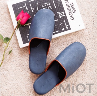 Тапочки кімнатні шкіряні Xiaomi One cloud Blue 41-42 size