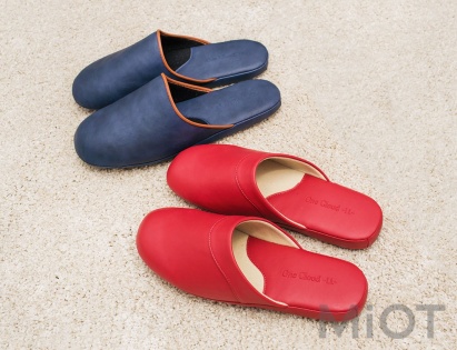 Тапочки кімнатні шкіряні Xiaomi One cloud Red 39-40 size