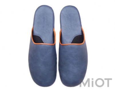 Тапочки кімнатні шкіряні Xiaomi One cloud Blue 41-42 size