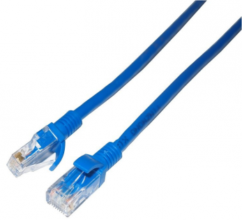 Сетевой кабель Gigabit Ethernet LAN Blue 2 метра