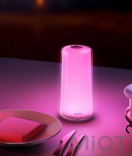 Настільна лампа Xiaomi Philips ZhiRui Bedside Lamp White MUE4082RT