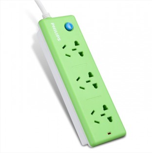 Подовжувач Xiaomi Philips socket set (3 розетки без USB) Green