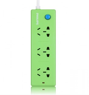 Подовжувач Xiaomi Philips socket set (3 розетки без USB) Green